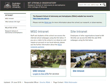 Tablet Screenshot of mso.anu.edu.au