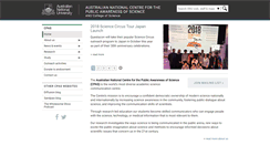 Desktop Screenshot of cpas.anu.edu.au