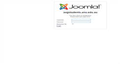 Desktop Screenshot of aagstudents.anu.edu.au
