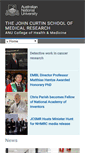 Mobile Screenshot of jcsmr.anu.edu.au