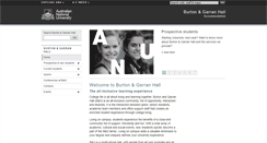 Desktop Screenshot of bandg.weblogs.anu.edu.au