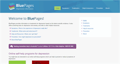 Desktop Screenshot of bluepages.anu.edu.au
