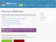 Tablet Screenshot of bluepages.anu.edu.au