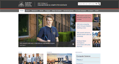 Desktop Screenshot of cecs.anu.edu.au