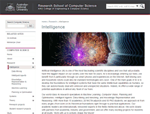 Tablet Screenshot of ai.cecs.anu.edu.au