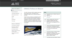Desktop Screenshot of grace.anu.edu.au