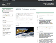 Tablet Screenshot of grace.anu.edu.au