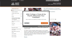 Desktop Screenshot of japaninstitute.anu.edu.au