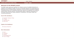Desktop Screenshot of epinet.anu.edu.au
