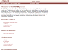 Tablet Screenshot of epinet.anu.edu.au