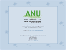Tablet Screenshot of anu.de